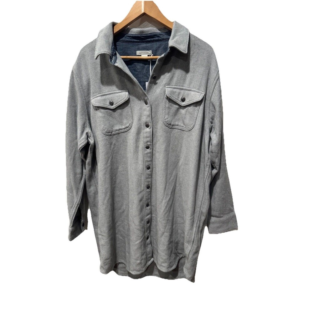 Outerknown Gray Casual Button Down Shirt